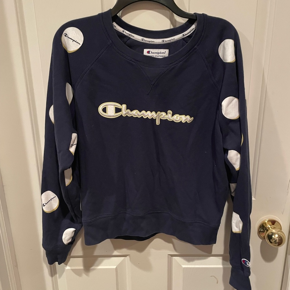 Champion size large blue sweatshirt B00